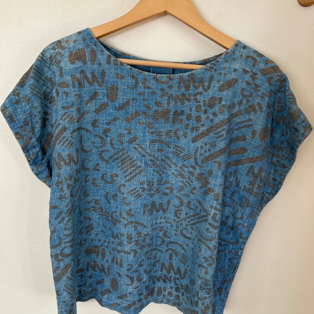 MORE Linen Textured Shirt